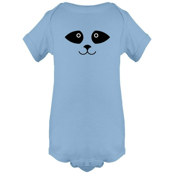 Cute Panda Face Graphic Bodysuit Infant -Image by Shutterstock, Newborn