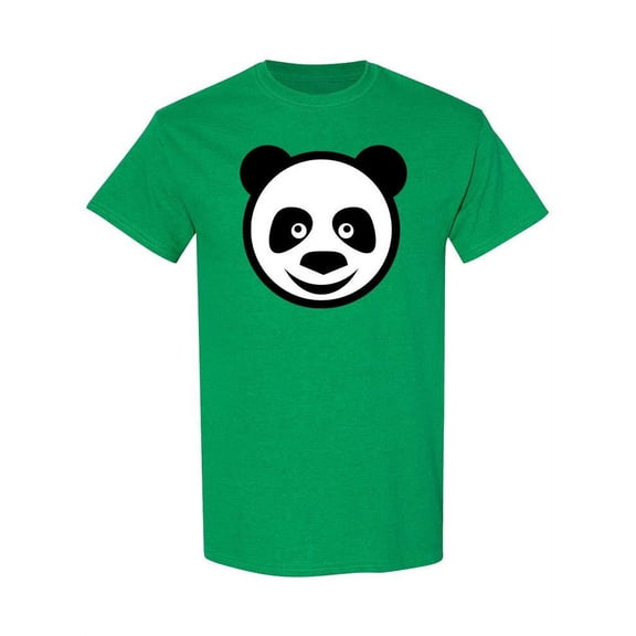 Cute Panda Face  T-Shirt Men -Image by Shutterstock, Male Small