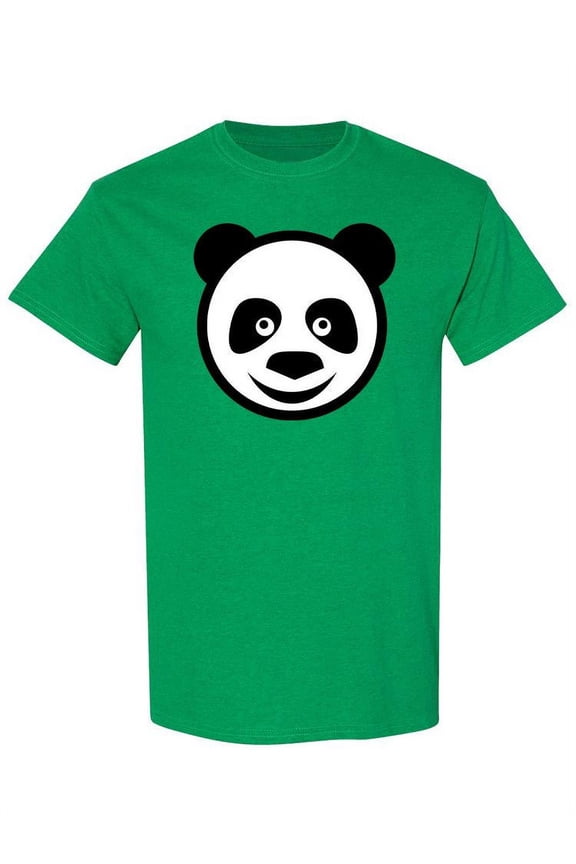 Cute Panda Face  T-Shirt Men -Image by Shutterstock, Male Small