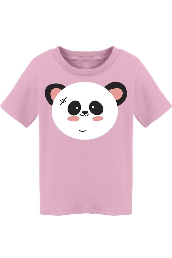 Cute Panda Face With Scratch T-Shirt Toddler -Image by Shutterstock, 3 Toddler