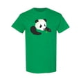 thumbnail image 1 of Cute Panda Head Design T-Shirt Men -Image by Shutterstock, Male Medium, 1 of 2