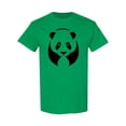 thumbnail image 1 of Cute Panda Head Graphic T-Shirt Men -Image by Shutterstock, Male 3X-Large, 1 of 2