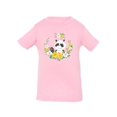thumbnail image 1 of Cute Panda In Floral Wreath T-Shirt Infant -Image by Shutterstock,  18 Months, 1 of 4