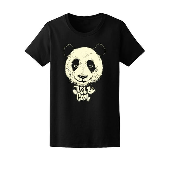 Cute Panda Just Be Cool T-Shirt Men -Image by Shutterstock, Male Large