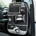 thumbnail image 1 of Cute Panda Leather Car Backseat Organizer 1 Pack,  Car Seat Back Protectors with Clear Tablet Holder and Storage Pockets, Suitable for Car Seat (18.11×26.38 in), 1 of 9