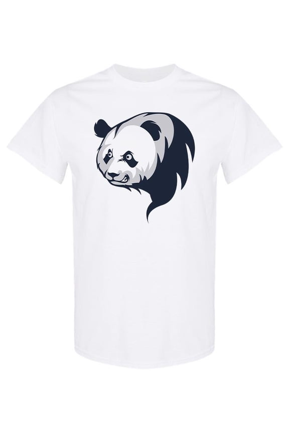 Cute Panda Mascot T-Shirt Men -Image by Shutterstock, Male x-Large