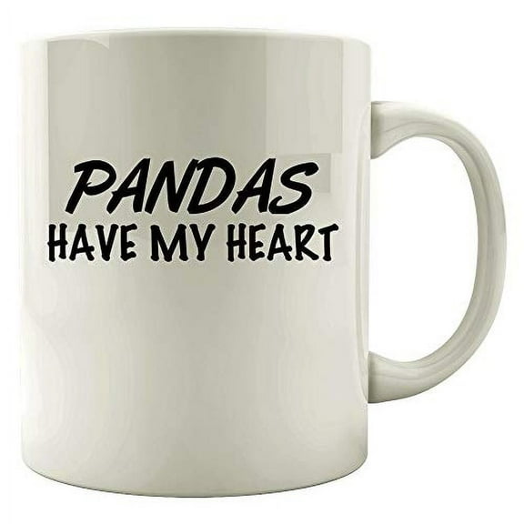 Panda 11 oz Coffee Mug - Unique Bear Design White Ceramic Gift