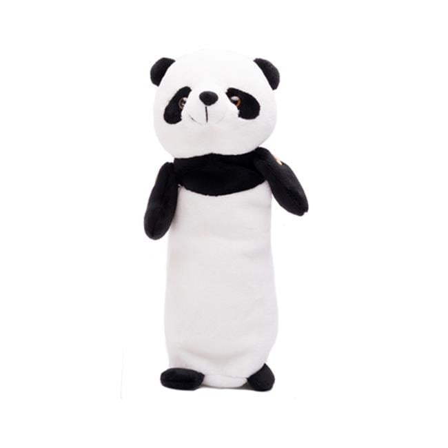 Cute Panda Pencil & Pen Stationery Zipper Case for Students Office, Multi Color