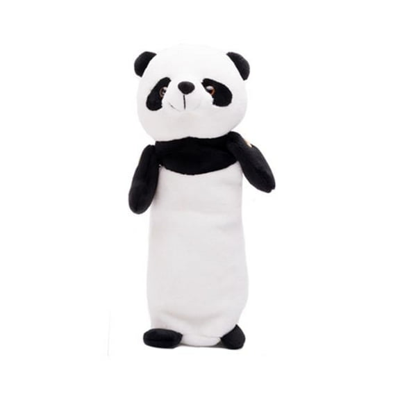Cute Panda Pencil & Pen Stationery Zipper Case for Students Office, Multi Color