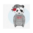thumbnail image 1 of Cute Panda Pirate Mouse Pad Gaming Mousepad 9.84"(L) x 7.87"(W), 1 of 3
