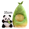 thumbnail image 1 of Cute Panda Plush with Bamboo Shoots ,Soft Panda in Bamboo Stuffed Animals Toy, Kawaii Panda Bear Plushies Doll Gifts for Kids Girls Boys Birthday Valentine(13.7inch), 1 of 5