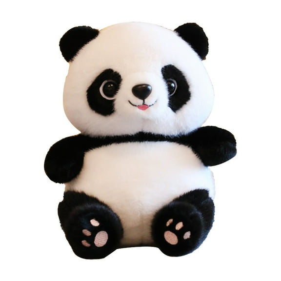 Cute Panda Plush Cute Panda Plush Doll Realistic Stuffed Animal Soft Toy Adorable Plush Companion for Home Decor Realistic Stuffed Animal