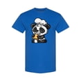 thumbnail image 1 of Cute Panda Wearing Chef Hat T-Shirt Men -Image by Shutterstock, Male Small, 1 of 2
