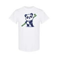 thumbnail image 1 of Cute Panda With Stick T-Shirt Men -Image by Shutterstock, Male 3X-Large, 1 of 2