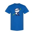 thumbnail image 1 of Cute Panda With Stick T-Shirt Men -Image by Shutterstock, Male Large, 1 of 2