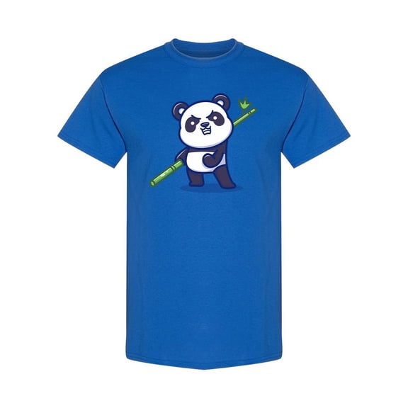 Cute Panda With Stick T-Shirt Men -Image by Shutterstock, Male Small
