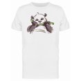 thumbnail image 1 of Cute Panta Eating Bamboo Sketch Tee Men's -Image by Shutterstock, 1 of 2