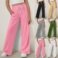 thumbnail image 1 of Cute Pants for Girls 10-12 with Bows Girls Sweatpants Kids Soft Athletic Lounge Joggers Elastic Waist Casual Trousers Pants Cute Clothes for Teen Girl, 1 of 5