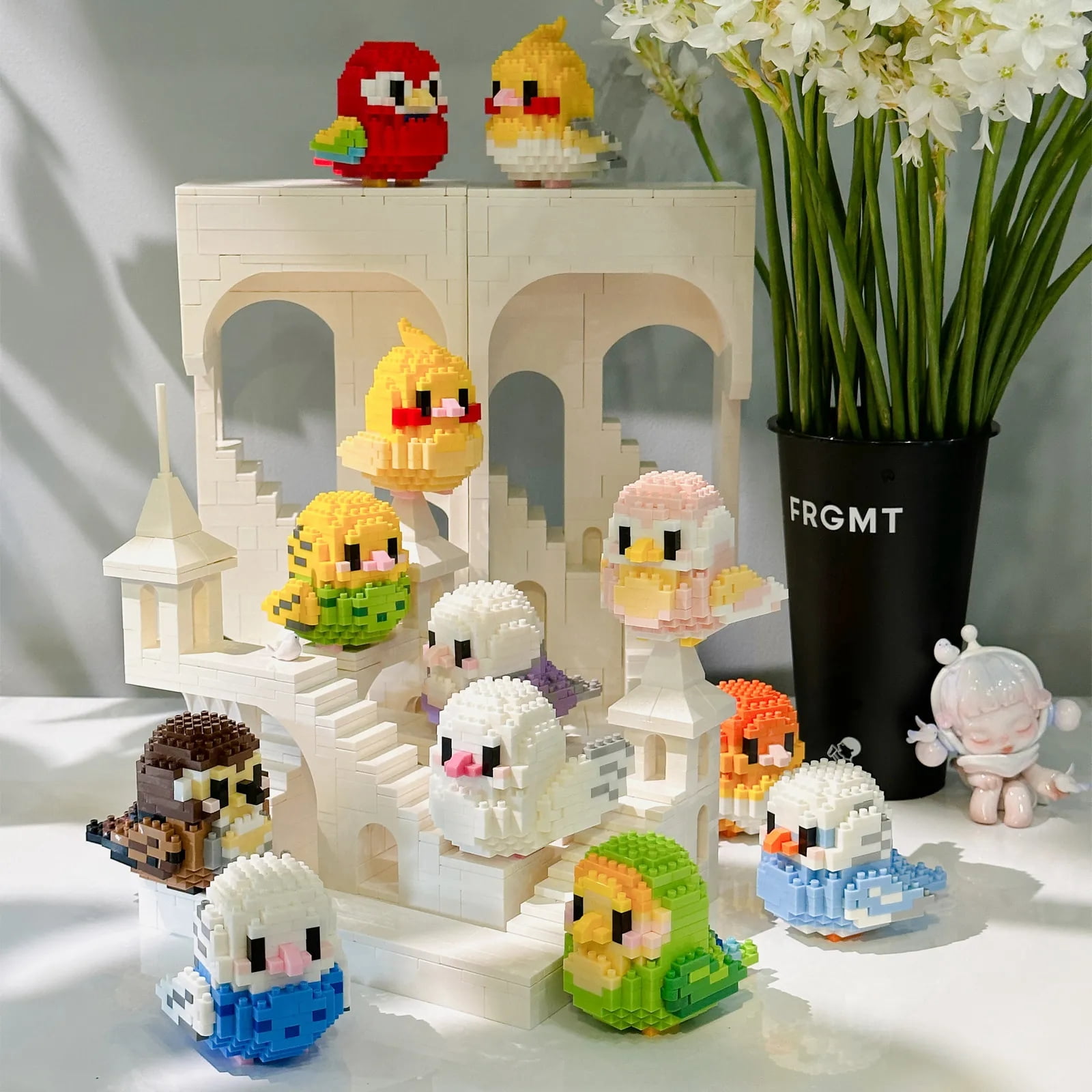 Parrot Bite Color Building Blocks Toy