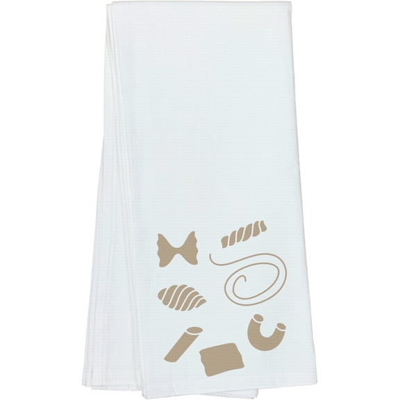 Cute Pasta Variations Lovely Home Gift Idea For Friends, Family, and Coworkers - DishTowel, 16x25