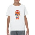 thumbnail image 1 of Cute Patriotic Baby Fox T-Shirt Juniors -Image by Shutterstock,  x-Small, 1 of 4