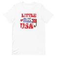 thumbnail image 1 of Cute Patriotic Little Misses USA Shirt (White, 4XL), 1 of 1