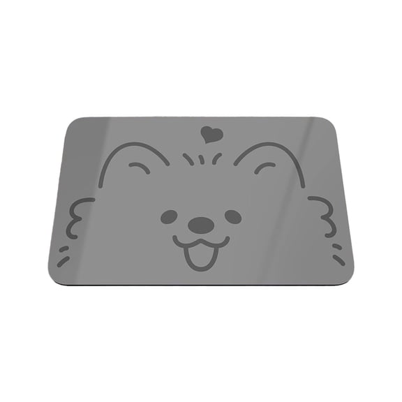 Cute Pattern Bathroom Absorbent Floor Mat - Super Water Absorption Quick Dry Non Slip Entryway Doormat for Home Bedroom Kitchen
