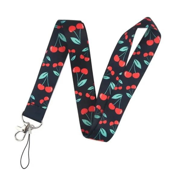 Cute Pattern Design Strap Lanyard Keychain