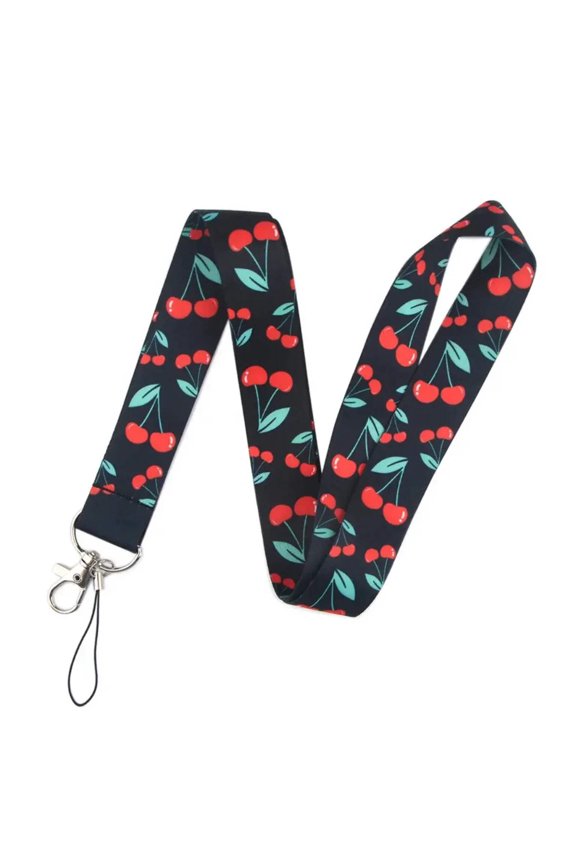 Cute Pattern Design Strap Lanyard Keychain