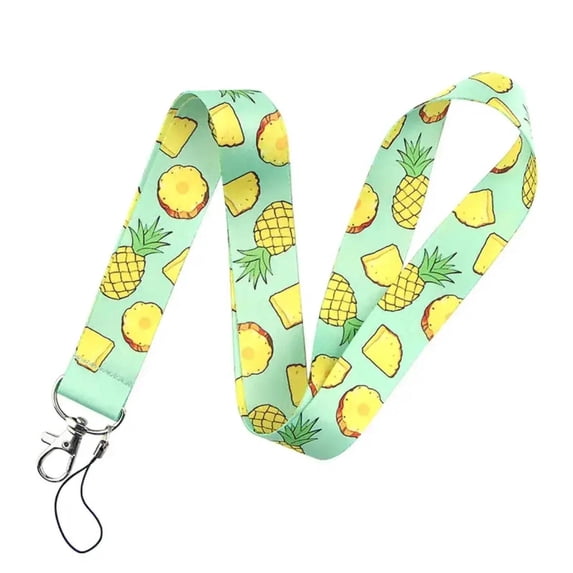Cute Pattern Design Strap Lanyard Keychain