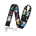 thumbnail image 1 of Cute Pattern Design Strap Lanyard Keychain, 1 of 2