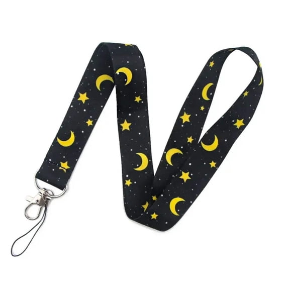 Cute Pattern Design Strap Lanyard Keychain