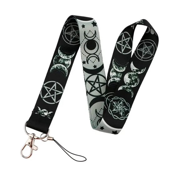 Cute Pattern Design Strap Lanyard Keychain