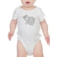 thumbnail image 1 of Cute Pattern Panda Bodysuit Infant -Image by Shutterstock,  24 Months, 1 of 4