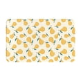 thumbnail image 1 of Cute Pear Blue Leaves Front Door Mat, Indoor Mats for Bedroom Bathroom Kitchen, Floor Mat Non-Slip, Soft Carpet Floor Cover Machine Washable Entryway Mat - 20x31.5in, 1 of 5