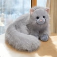 thumbnail image 1 of Cute Peluche Cat Plush Toy Realistic Cat Stuffed Animal Companion Doll for Kid&friends Holiday Gift, 1 of 7
