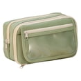 thumbnail image 1 of Cute Pencil Case, Ongmies Large Capacity Pencil Case, Pen Pouch Organizer with Double Zipper, Storage Bag for Office, 1 of 9