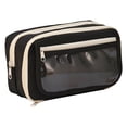 thumbnail image 1 of Cute Pencil Case, Ongmies Large Capacity Pencil Case, Pen Pouch Organizer with Double Zipper, Storage Bag for Office, 1 of 9