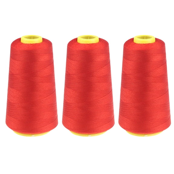 Cute Pencil Pouch Clearance Sale!Household Color Polyester Sewing Thread Pagoda Thread 3Pc 2300 Yards,Red Office Cabinet