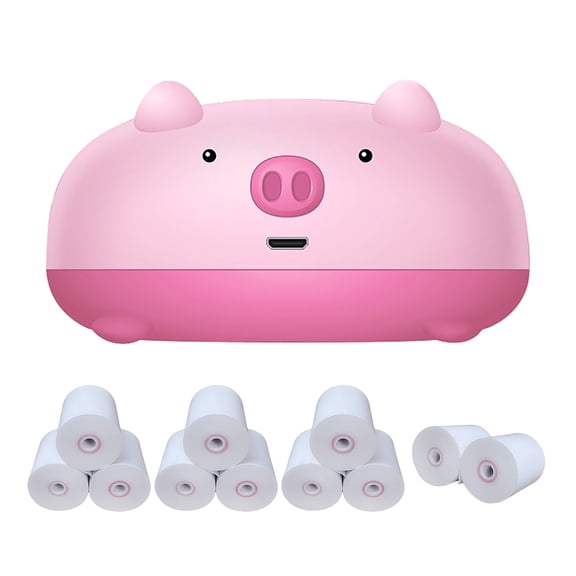 Cute Pencil Pouch Clearance Sale!Thermal Portable Bluetooth Printer 57Mm Mini Wireless Pos Image Photo For Phone,Pink Office Cabinet