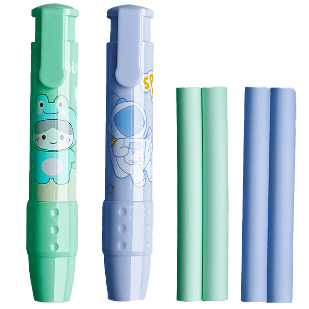 Kawaii Pencil Shape Eraser Professional Pencil Erasers for Drawing