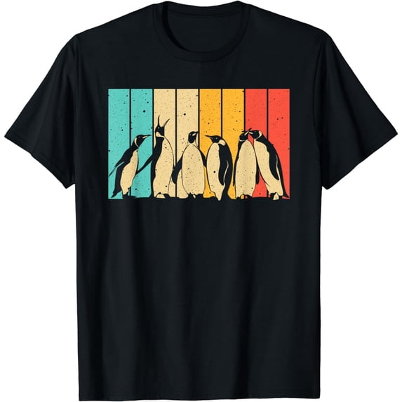 Cute Penguin Art Men Women Bird Zoologist Penguin Lovers T-Shirt