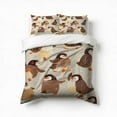 thumbnail image 1 of Cute Penguin Bedding Set 3 Pcs Soft Microfiber Quilt Cover For Bedroom Decor, Comforter Cover With 2 Pillowcase, 1 of 5