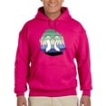 thumbnail image 1 of Cute Penguin Couple Over Flag Hoodie Men -Smartprints Designs, Male Medium, 1 of 4