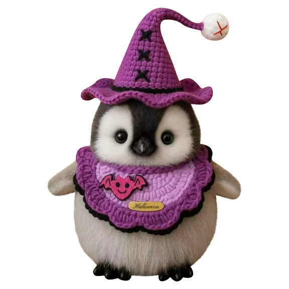 Cute Penguin Plush Doll, Soft Stuffed Toy Gift for Children Game Enthusiasts, Cartoon Style Plush Pillow Perfect for Kids' Birthday Christmas Holidays