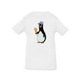 thumbnail image 1 of Cute Penguin With Ice Cream T-Shirt Infant -Image by Shutterstock,  6 Months, 1 of 4