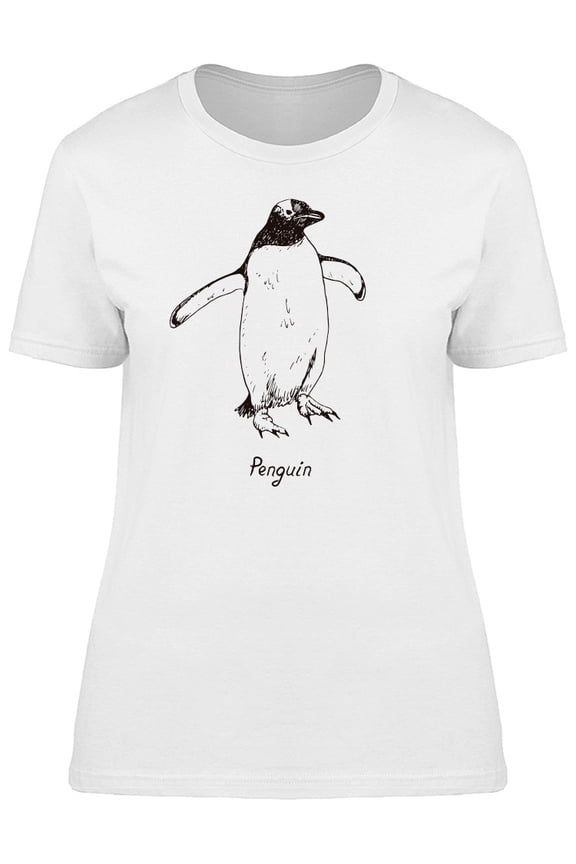 Cute Penguin With Open Arms T-Shirt Men -Image by Shutterstock, Male Small