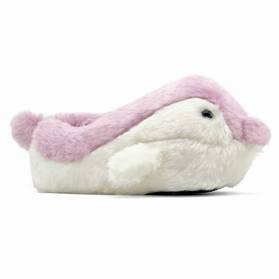 Cute Penguin Women Slippers Funny Animal Slippers Novelty Plush Slippers Fluffy Fuzzy Winter Warm Bedroom House Shoes Cartoon Slippers for Women Men Teen