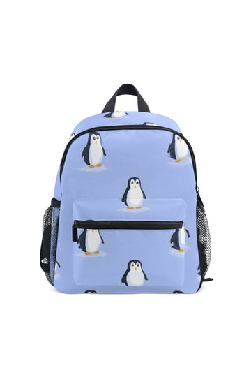 bath & bodyworks blue penguin mini backpack Pepper the Stuffed Animal Care Package Durable fabric material Penguins Backpacks