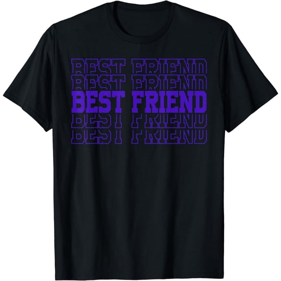 Cute Personalized Best Friend Birthday Matching Family T-Shirt